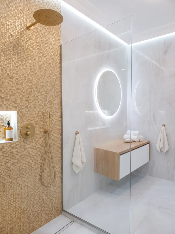 Paravan de duș Walk-In dual - imagine 2